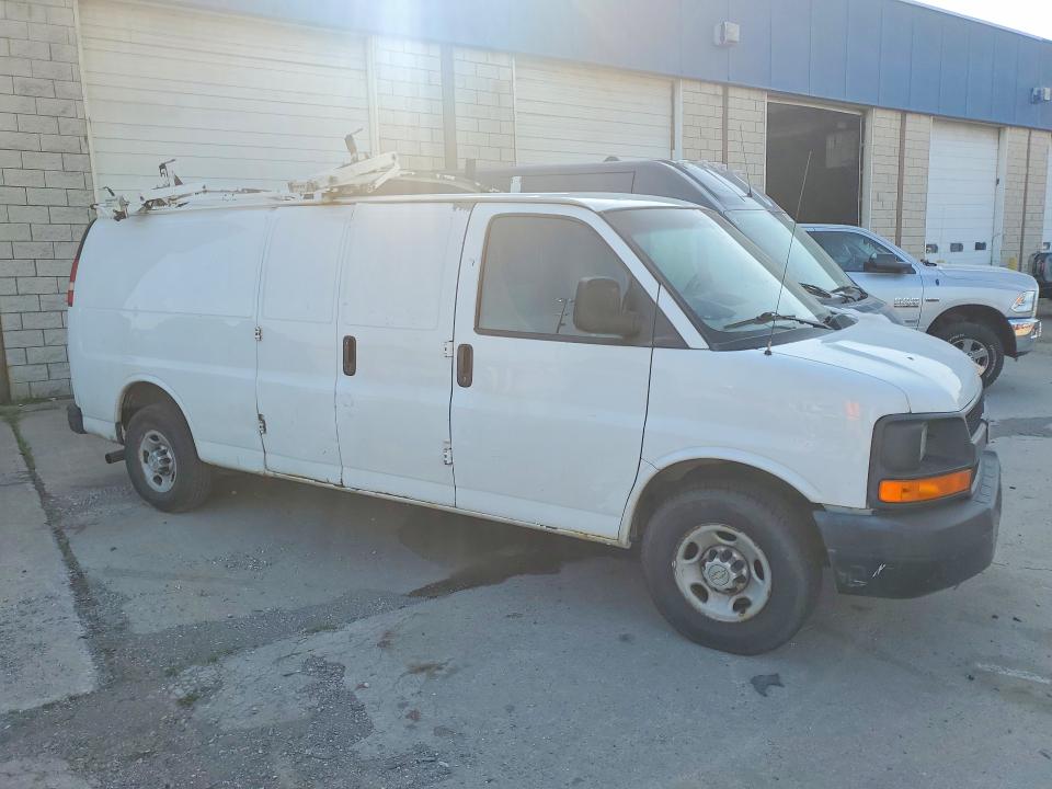 2013 Chevrolet Express VIN 1GCWGGCG4D1160728 COPART salvage auction — REAR END, Mi - Certificate Of Title, sold $225 on 2026-08-03 (photo 4)