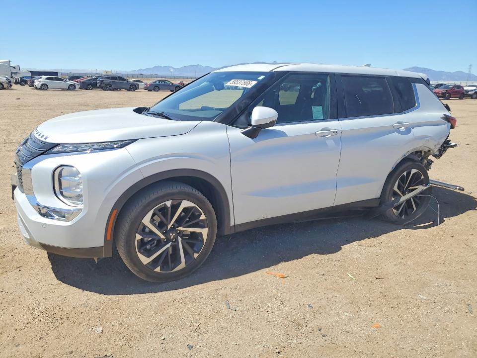 2024 Mitsubishi Outlander VIN JA4J3VA85RZ080878 COPART salvage auction — REAR END, Ca - Salvage Certificate, sold $7,200 on 2026-08-21 (photo 1)