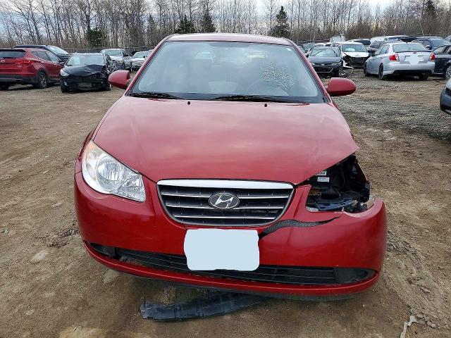 2009 Hyundai Elantra VIN KMHDU45D39U736831 COPART salvage auction — FRONT END, ON - PERMIT SALVAGE, sold $100 on 2026-07-14 (photo 5)