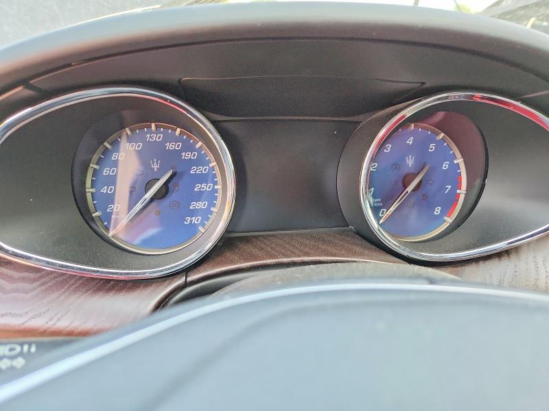 2019 Maserati Quattroporte VIN ZAM56YRL5K1322254 COPART salvage auction — REAR END, ON - PERMIT SALVAGE, sold $500 on 2026-07-28 (photo 9)