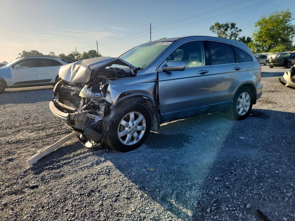 2007 Honda Cr-v VIN JHLRE48737C068483 COPART salvage auction — FRONT END, Fl - Cert Of Title Slvg Rebuildable, sold $1,300 on 2026-07-14 (photo 1)
