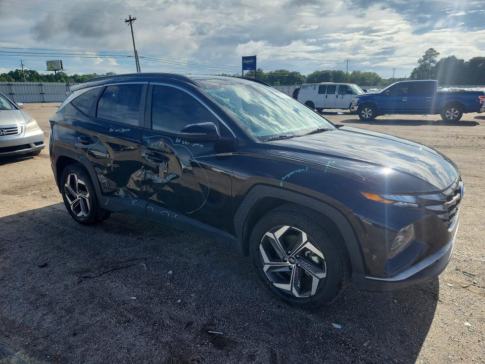 2022 Hyundai Tucson VIN KM8JFCA11NU073904 COPART salvage auction — SIDE, Fl - Cert Of Title Slvg Rebuildable, sold $6,100 on 2026-07-30 (photo 4)