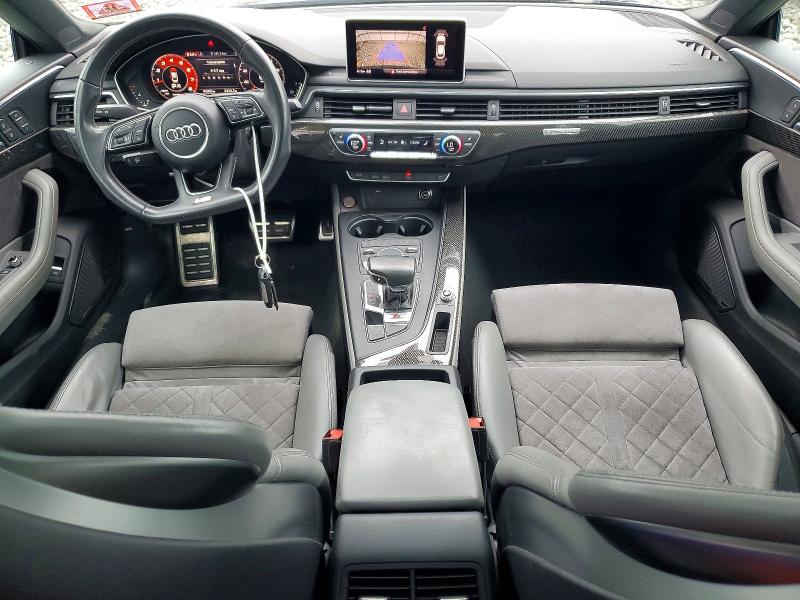 2019 Audi Rs5 VIN WAUB4CF54KA078146 COPART salvage auction — FRONT END, NJ - CERT OF TITLE-SALVAGE, sold $300 on 2026-07-29 (photo 8)