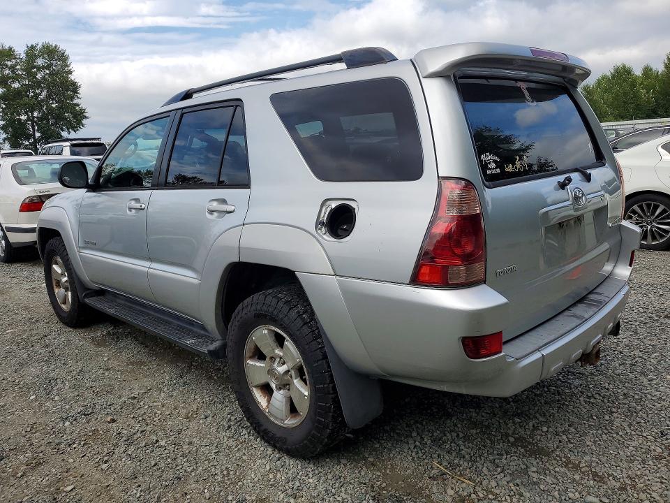 2004 Toyota 4runner VIN JTEBU14R540025845 COPART salvage auction — REAR END, Wa - Vehicle Cert Of Ownership-Titl, sold $2,200 on 2026-07-20 (photo 2)