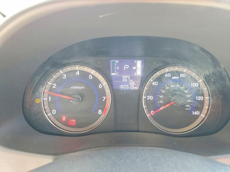 2016 Hyundai Accent VIN KMHCT4AE3GU036608 COPART salvage auction — FRONT END, Co - Public - Salvage Title, sold $675 on 2026-07-14 (photo 9)