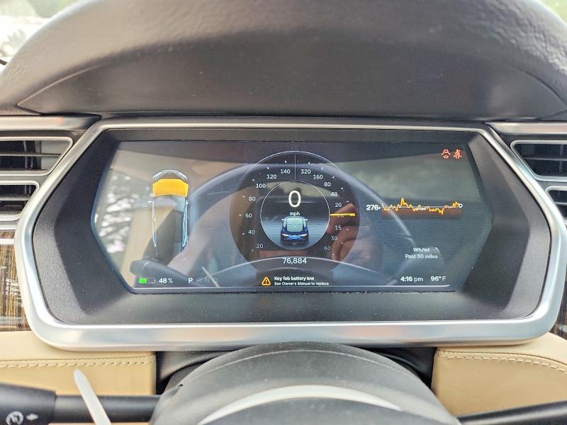 2013 Tesla Model s VIN 5YJSA1DP2DFP24802 COPART salvage auction — MINOR DENT/SCRATCHES, Nc - Dealer Only Clean Title, sold $1,050 on 2026-07-31 (photo 9)