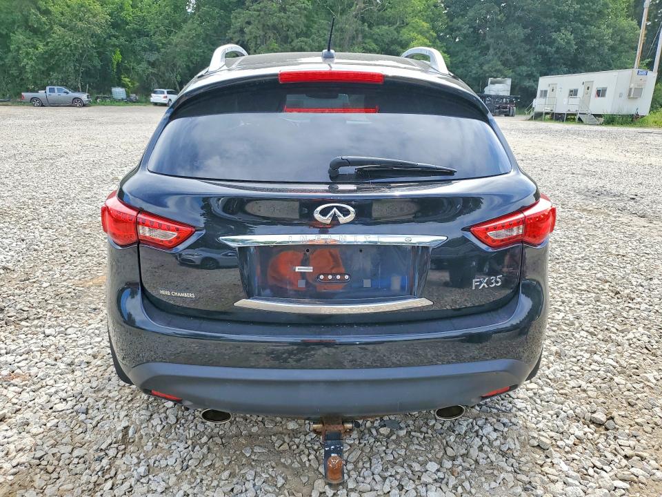 2009 Infiniti Fx35 VIN JNRAS18W99M157433 COPART salvage auction — NORMAL WEAR, MA - CERTIFICATE OF TITLE, sold $525 on 2026-07-27 (photo 6)