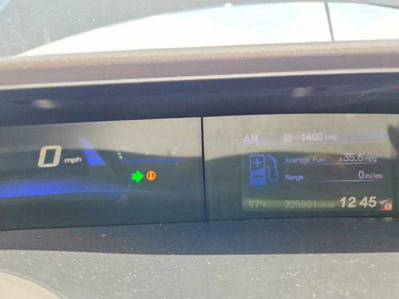 2012 Honda Civic VIN 19XFB2F83CE088583 COPART salvage auction — FRONT END, Tn - Salvage Certificate, sold $600 on 2026-07-27 (photo 9)