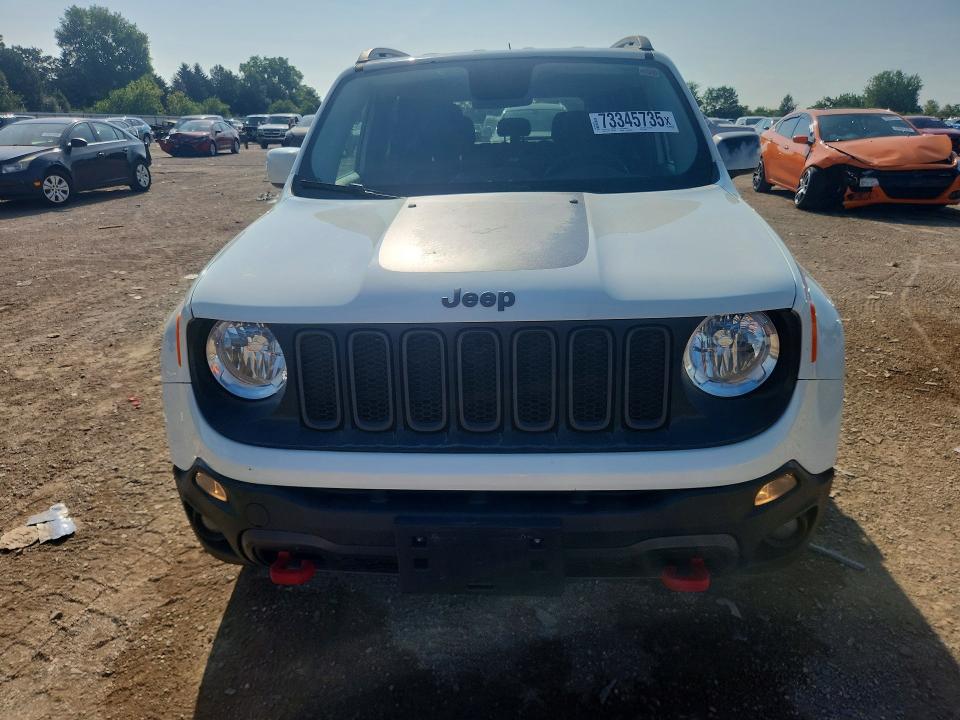 2017 Jeep Renegade VIN ZACCJBCB2HPF09869 COPART salvage auction — REAR END, Il - Salvage Certificate, sold $2,000 on 2026-08-18 (photo 5)