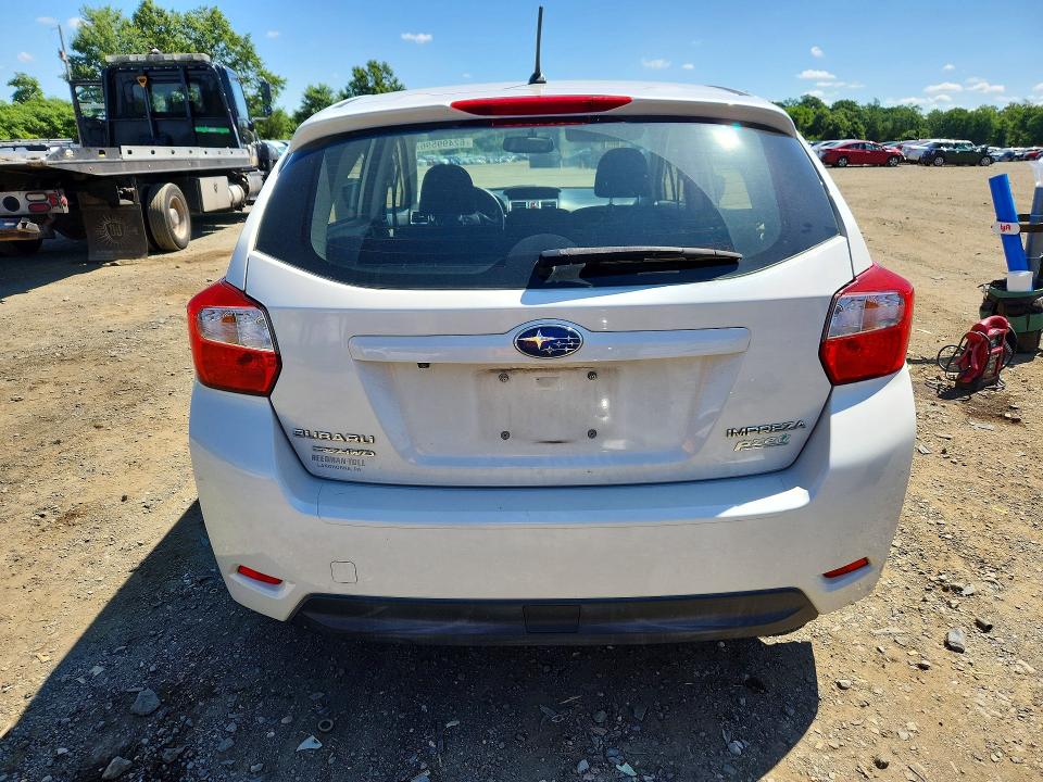 2016 Subaru Impreza VIN JF1GPAB63G8204407 COPART salvage auction — MINOR DENT/SCRATCHES, PA - CERT OF TITLE, sold $775 on 2026-07-27 (photo 6)