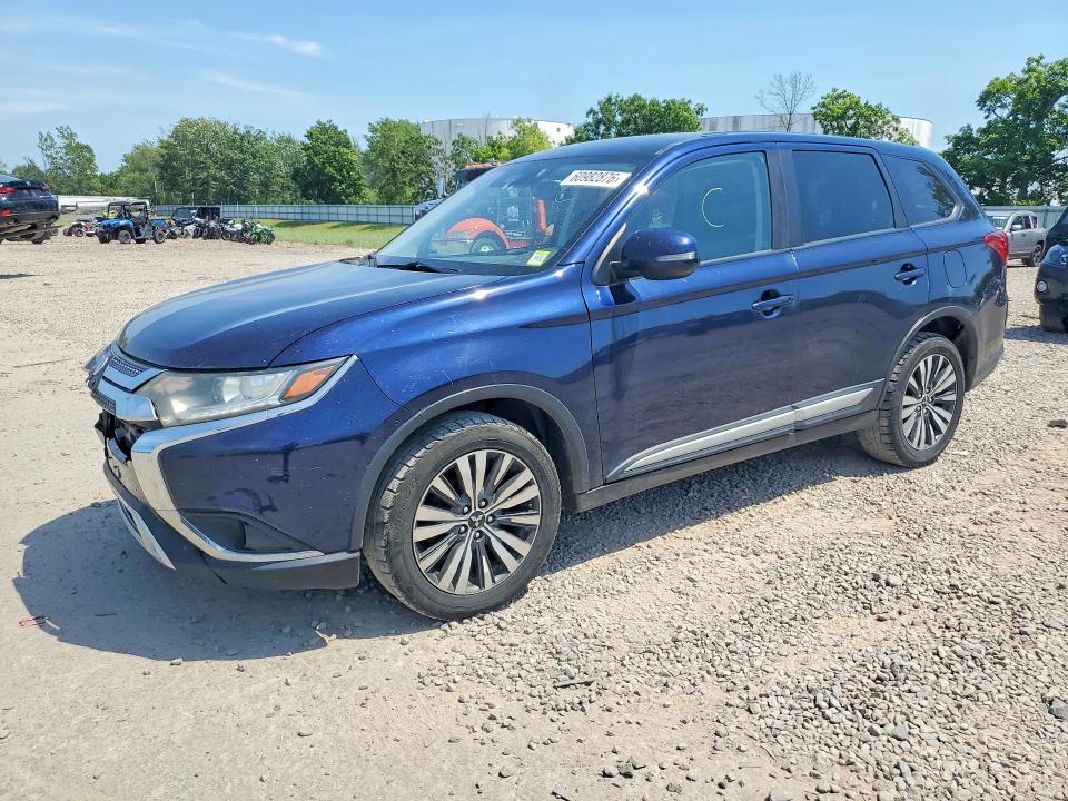 2020 Mitsubishi Outlander VIN JA4AZ3A33LZ010181 COPART salvage auction — FRONT END, NY - MV-907A SALVAGE CERTIFICATE, sold $1,950 on 2026-07-20 (photo 1)