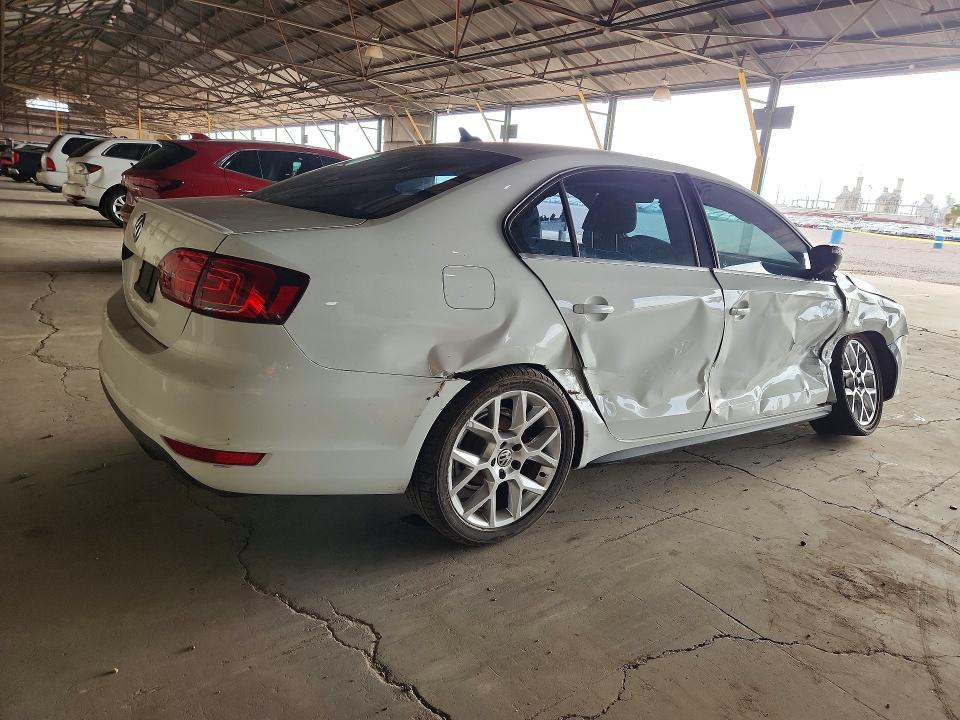 2014 Volkswagen Jetta VIN 3VW4T7AJ2EM267344 COPART salvage auction — SIDE, Az - Certificate Of Title, sold $500 on 2026-07-27 (photo 3)