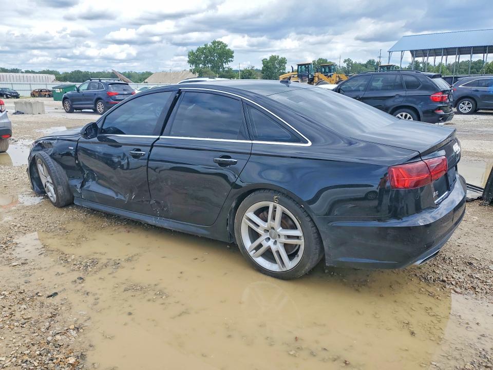 2017 Audi A6 VIN WAUF8AFCXHN076606 COPART salvage auction — SIDE, IN - CERTIFICATE OF TITLE, sold $3,700 on 2026-08-04 (photo 2)