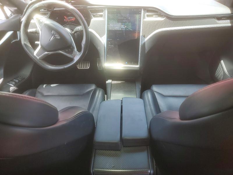 2018 Tesla Model s VIN 5YJSA1E47JF239703 COPART salvage auction — SIDE, Fl - Cert Of Title Slvg Rebuildable, sold $7,200 on 2026-08-31 (photo 8)