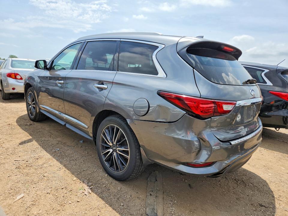 2018 Infiniti Qx60 VIN 5N1DL0MM5JC507266 COPART salvage auction — REAR END, Il - Certificate Of Title, sold $2,750 on 2026-07-23 (photo 2)
