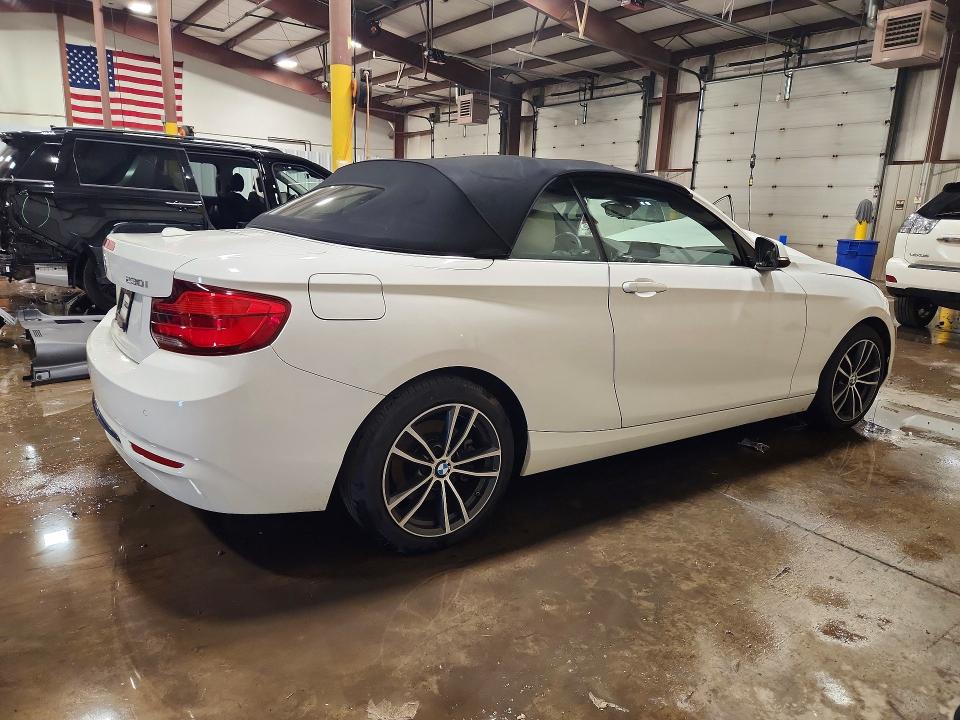 2019 BMW 2er VIN WBA2K1C59KVD41810 COPART salvage auction — FRONT END, Pa - Certificate Of Salvage, sold $2,350 on 2026-07-28 (photo 3)
