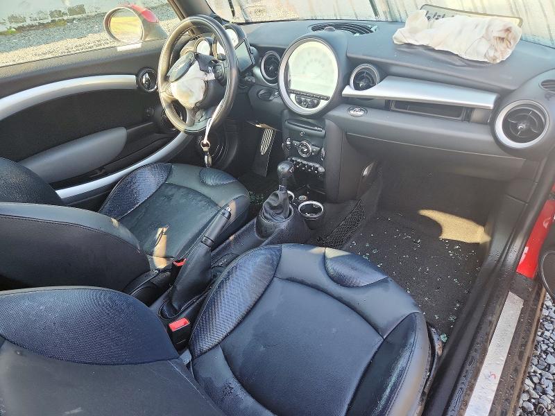 2011 Mini Cooper VIN WMWZP3C5XBTX82656 COPART salvage auction — FRONT END, NY - MV-907A SALVAGE CERTIFICATE, sold $375 on 2026-08-14 (photo 8)