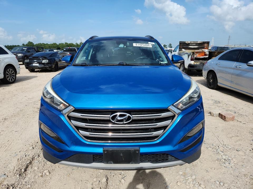 2018 Hyundai Tucson VIN KM8J33A2XJU825708 COPART salvage auction — MECHANICAL, Mt - Certificate Of Title, sold $150 on 2026-07-24 (photo 5)