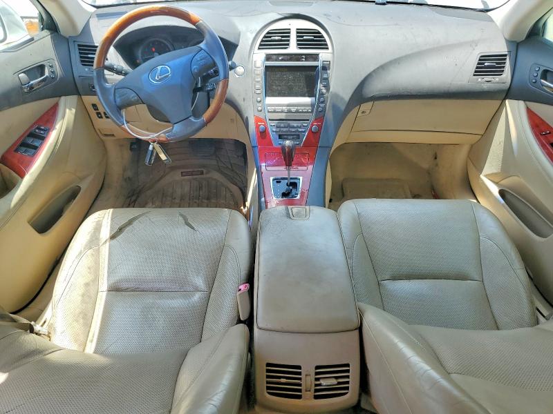 2007 Lexus Es 350 VIN JTHBJ46G672093105 COPART salvage auction — FRONT END, Tx - Certificate Of Title, sold $225 on 2026-07-24 (photo 8)