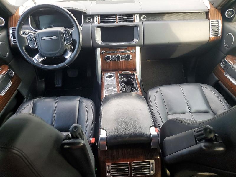 2017 Land rover RANGE ROVER VIN SALGR2FV8HA336402 COPART salvage auction — MINOR DENT/SCRATCHES, Fl - Certificate Of Title, sold $3,400 on 2026-08-20 (photo 8)