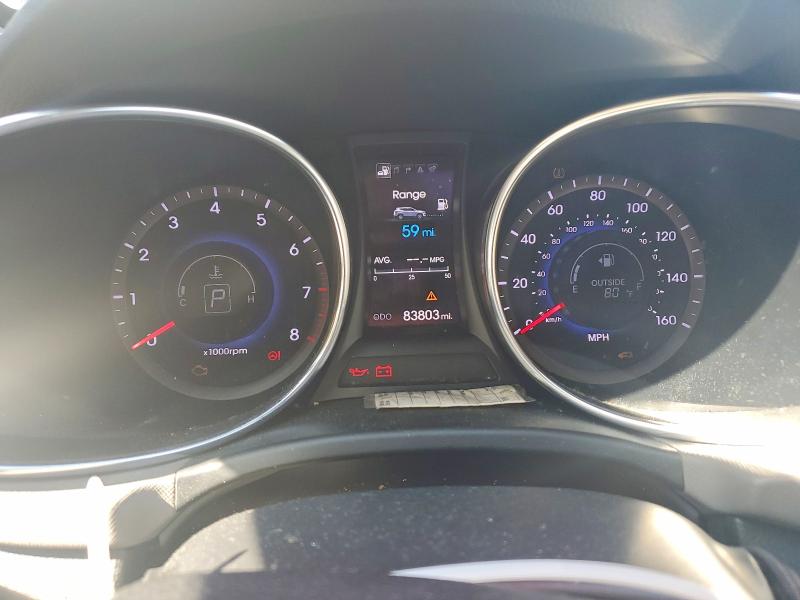 2013 Hyundai Santa fe VIN 5XYZWDLA7DG001700 COPART salvage auction — MECHANICAL, WA - VEHICLE CERT OF OWNERSHIP-TITL, sold $1,000 on 2026-07-20 (photo 9)