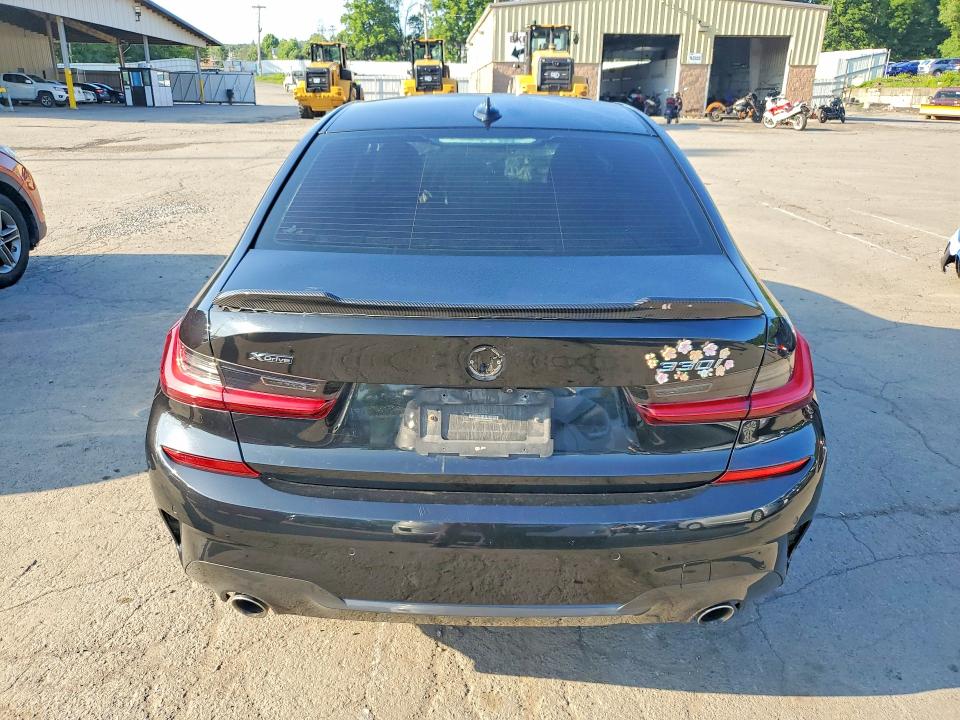 2019 BMW 3er VIN WBA5R7C52KAJ85786 COPART salvage auction — FRONT END, Ny - Mv-907A Salvage Certificate, sold $5,200 on 2026-08-03 (photo 6)