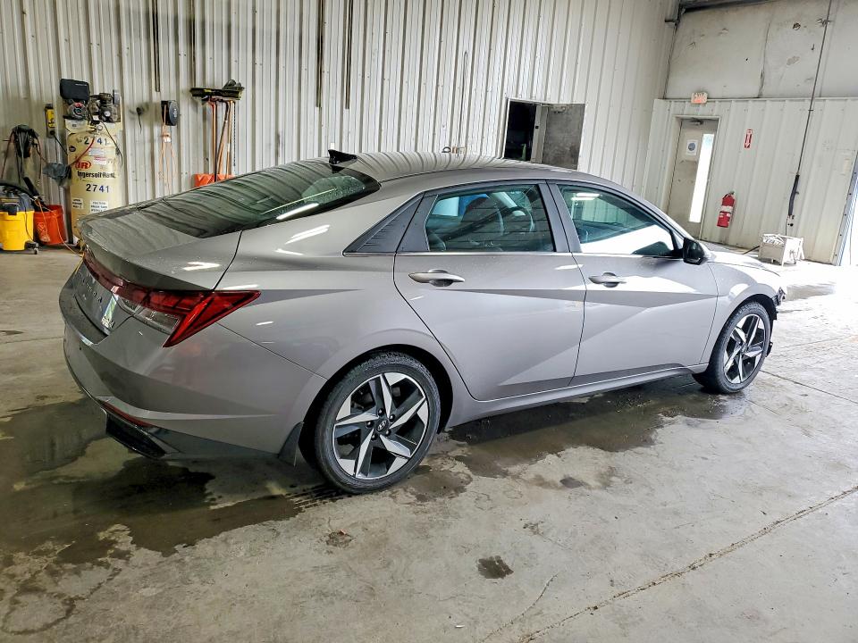 2023 Hyundai Elantra VIN KMHLN4AJ2PU056906 COPART salvage auction — FRONT END, Ny - Mv-907A Salvage Certificate, sold $8,600 on 2026-07-20 (photo 3)