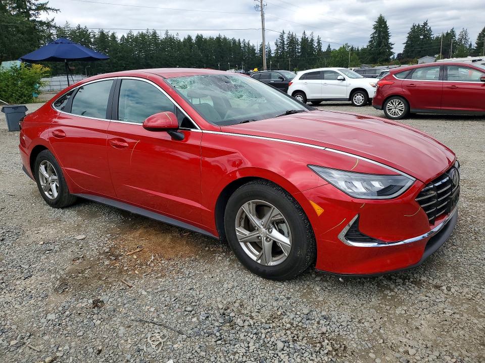 2021 Hyundai Sonata VIN 5NPEG4JA8MH100842 COPART salvage auction — FRONT END, Wa - Bill Of Sale, sold $400 on 2026-07-24 (photo 4)
