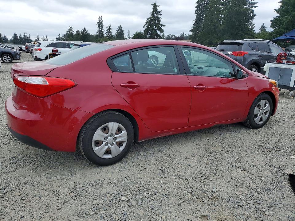 2015 Kia Forte VIN KNAFX4A64F5425603 COPART salvage auction — FRONT END, Wa - Bill Of Sale, sold $825 on 2026-07-31 (photo 3)