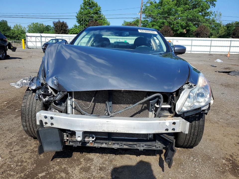 2010 Infiniti G37 VIN JN1CV6EL6AM152155 COPART salvage auction — FRONT END, Ct - Cert Of Title-Salvage, sold $525 on 2026-07-14 (photo 5)