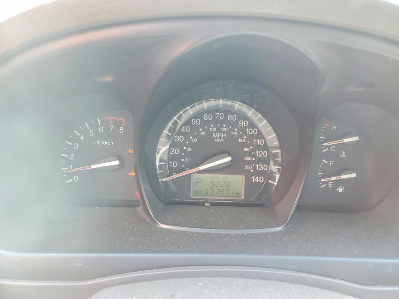 2009 Kia Spectra VIN KNAFE221595651893 COPART salvage auction — SIDE, Md - Cert Of Salvage > 75% Damage, sold $275 on 2026-07-17 (photo 9)