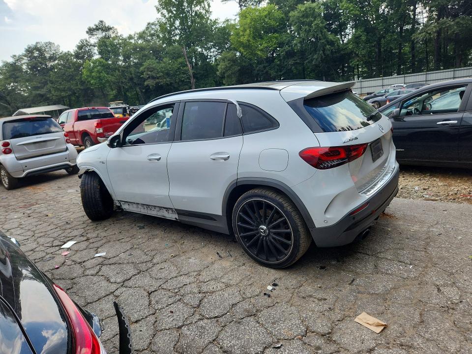 2022 Mercedes-benz Gla-klasse amg VIN W1N4N5BBXNJ405002 COPART salvage auction — FRONT END, Ga - Cert Of Title-Salvage, sold $5,000 on 2026-07-21 (photo 2)