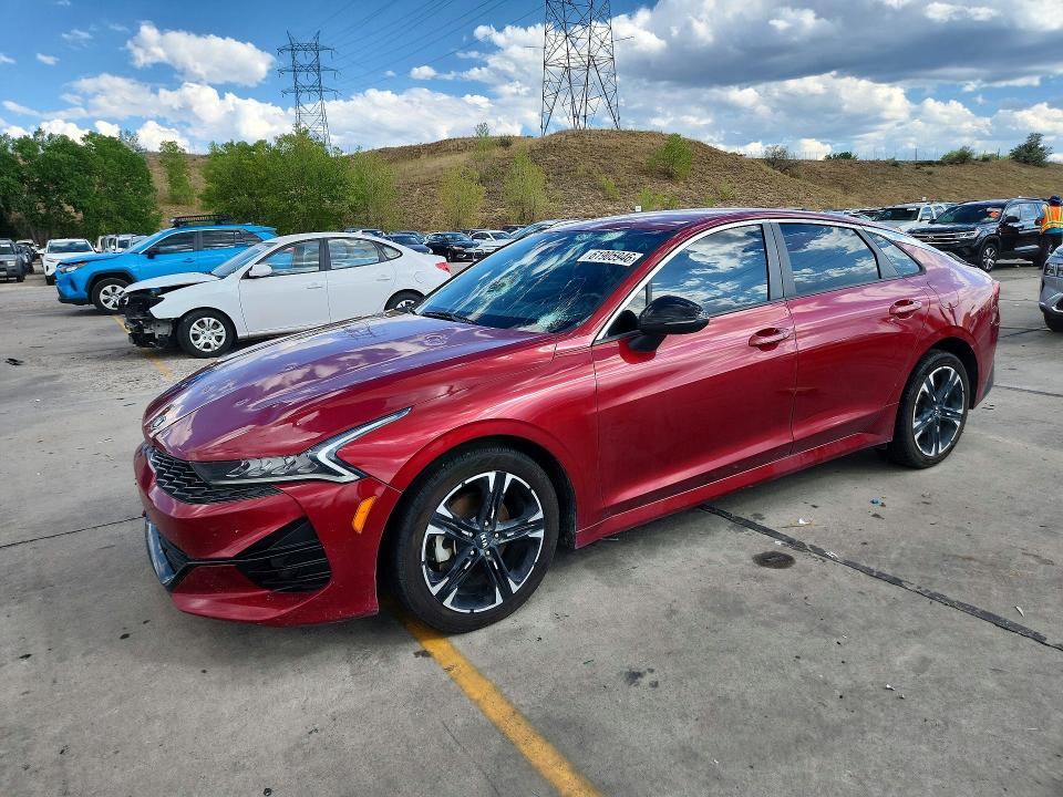 2021 Kia K5 VIN 5XXG64J23MG010594 — COPART salvage auction photo