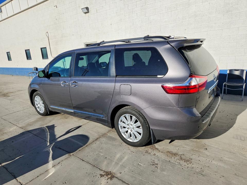 2017 Toyota Sienna VIN 5TDDZ3DC5HS158727 COPART salvage auction — MECHANICAL, Fl - Certificate Of Title, sold $150 on 2026-07-27 (photo 2)