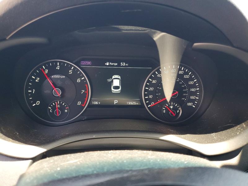 2021 Kia Stinger VIN KNAE45LC1M6088554 COPART salvage auction — BURN, NV - SALVAGE TITLE, sold $10,600 on 2026-08-24 (photo 9)