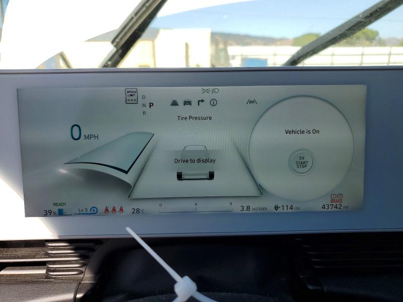 2023 Hyundai Ioniq 5 VIN KM8KM4AE3PU145255 COPART salvage auction — REAR END, Ca - Salvage Certificate, sold $8,200 on 2026-07-14 (photo 9)