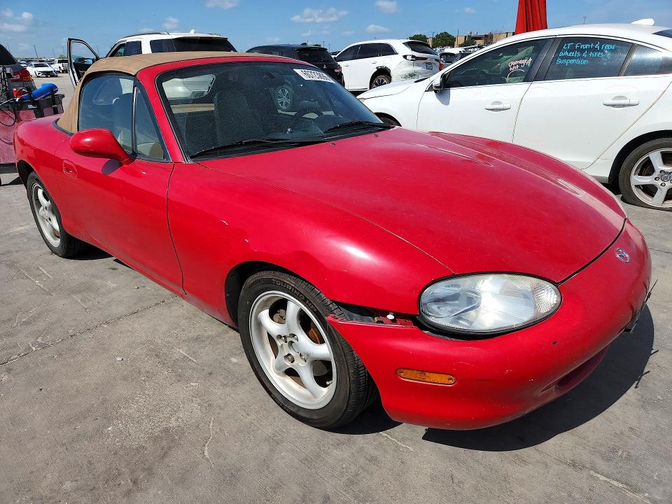 1999 Mazda Mx-5 VIN JM1NB3535X0120276 COPART salvage auction — FRONT END, Tx - Certificate Of Title, sold $1,200 on 2026-07-16 (photo 4)
