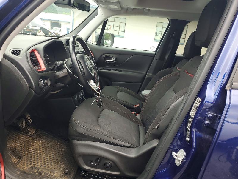 2018 Jeep Renegade VIN ZACCJBCB4JPH13739 COPART salvage auction — FRONT END, Pa - Certificate Of Salvage, sold $550 on 2026-08-11 (photo 7)