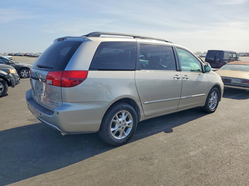 2004 Toyota Sienna VIN 5TDBA22CX4S018310 COPART salvage auction — VANDALISM, Ca - Salvage Certificate, sold $1,600 on 2026-07-22 (photo 3)