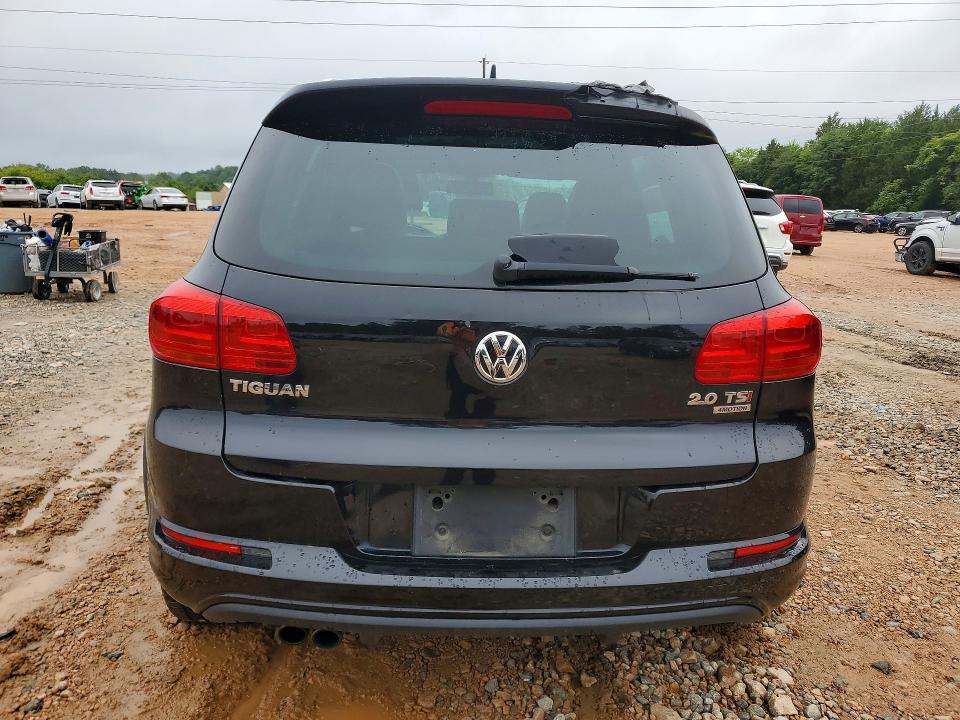 2015 Volkswagen Tiguan VIN WVGBV7AX0FW507349 COPART salvage auction — ROOF, Nc - Dealer Only Clean Title, sold $375 on 2026-08-03 (photo 6)