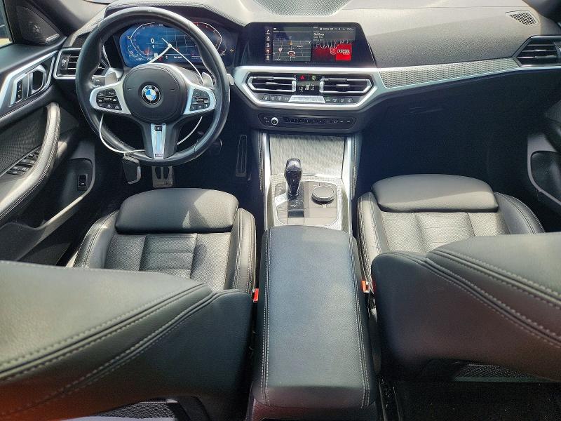 2023 BMW 4 series VIN WBA73AV03PFP43146 COPART salvage auction — FRONT END, Ok - Certificate Of Title, sold $18,500 on 2026-09-08 (photo 8)