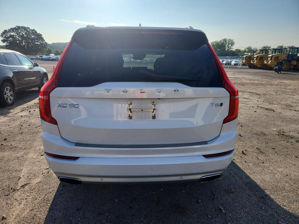 2018 Volvo Xc90 VIN YV4A22PK7J1218401 COPART salvage auction — FRONT END, Wi - Certificate Of Title, sold $7,600 on 2026-08-04 (photo 6)