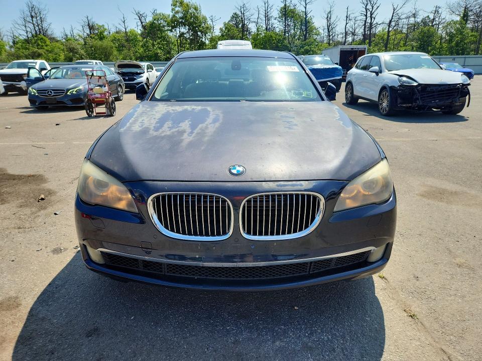 2012 BMW 7er VIN WBAKC8C54CC436680 COPART salvage auction — MINOR DENT/SCRATCHES, Ny - Certificate Of Title, sold $1,000 on 2026-07-22 (photo 5)
