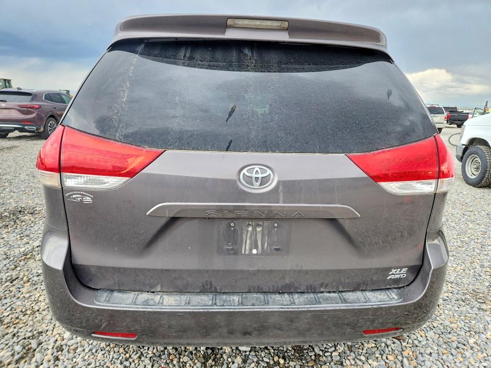 2013 Toyota Sienna VIN 5TDDK3DC7DS052262 COPART salvage auction — HAIL, Co - Certificate Of Title, sold $6,800 on 2026-07-30 (photo 6)