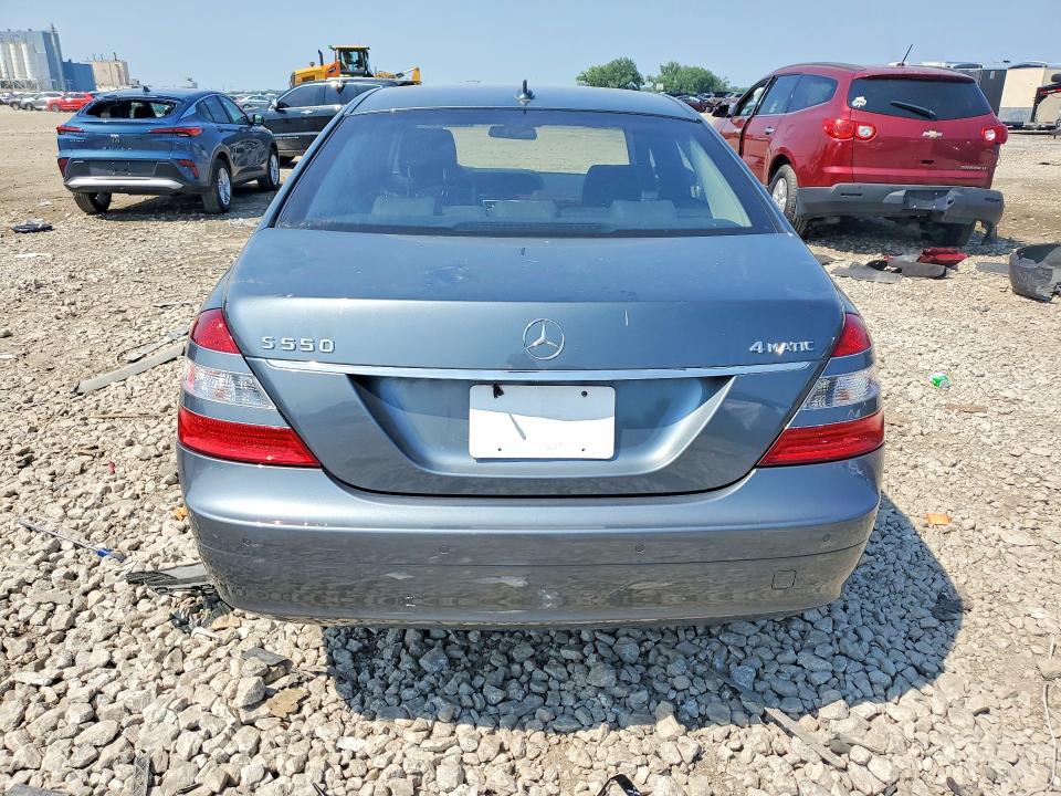 2009 Mercedes-benz S-klasse VIN WDDNG86X29A248591 COPART salvage auction — WATER/FLOOD, Il - Salvage Cert-Flood, sold $1,600 on 2026-08-07 (photo 6)