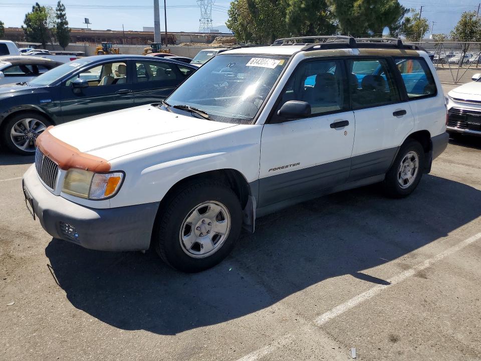 2002 Subaru Forester VIN JF1SF63522H749281 COPART salvage auction — NORMAL WEAR, Ca - Dis/Dlr/Exp Only Clean Title, sold $600 on 2026-07-28 (photo 1)