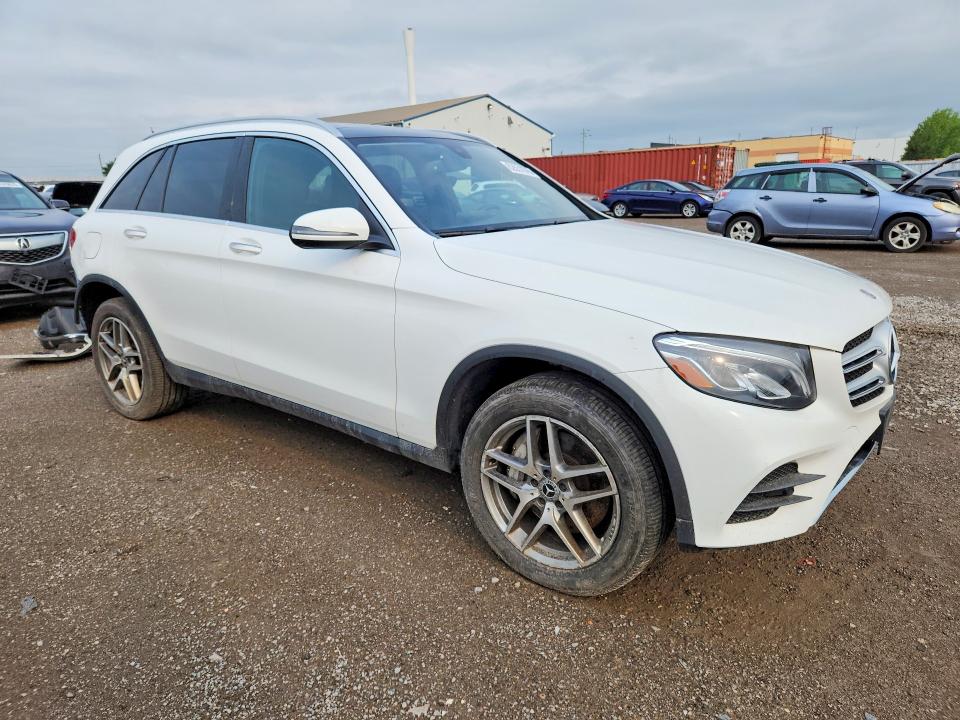 2018 Mercedes-benz Glc class VIN WDC0G4KB3JV041111 COPART salvage auction — REAR END, On - Permit No Brand - Unfit, sold $13,300 on 2026-08-13 (photo 4)