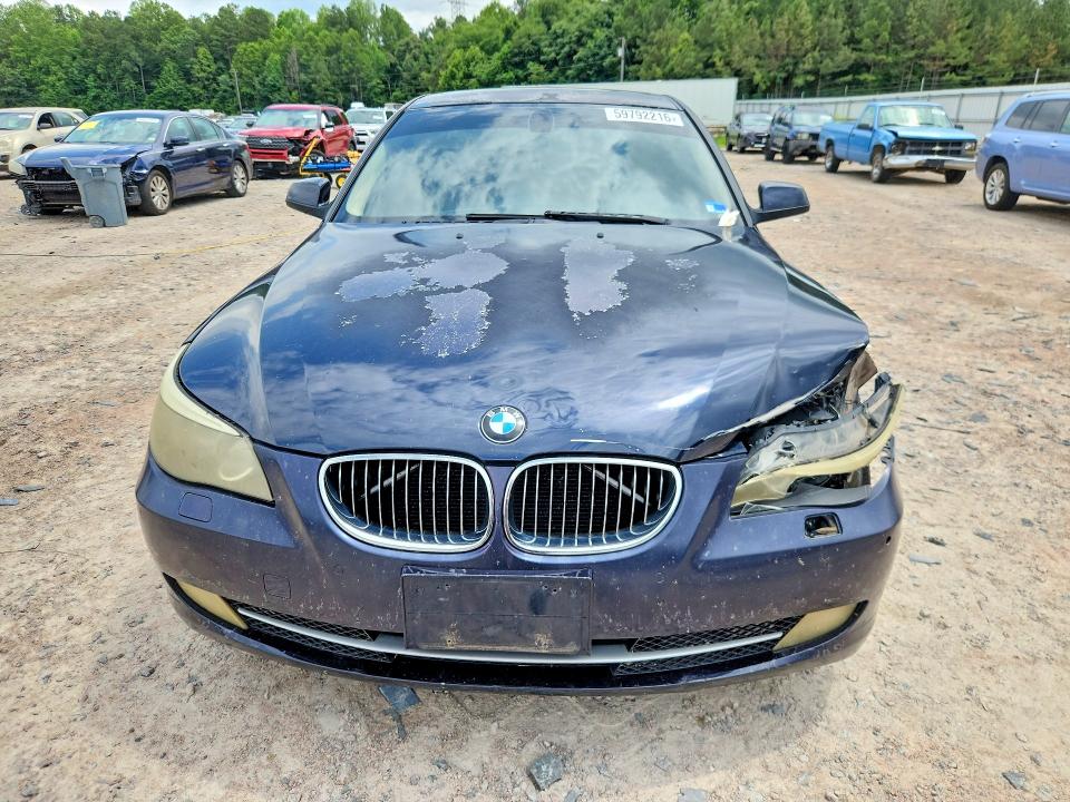 2010 BMW 5 series VIN WBANV1C50AC445470 COPART salvage auction — FRONT END, VA - CERT OF TITLE - SALVAGE, sold $375 on 2026-07-20 (photo 5)