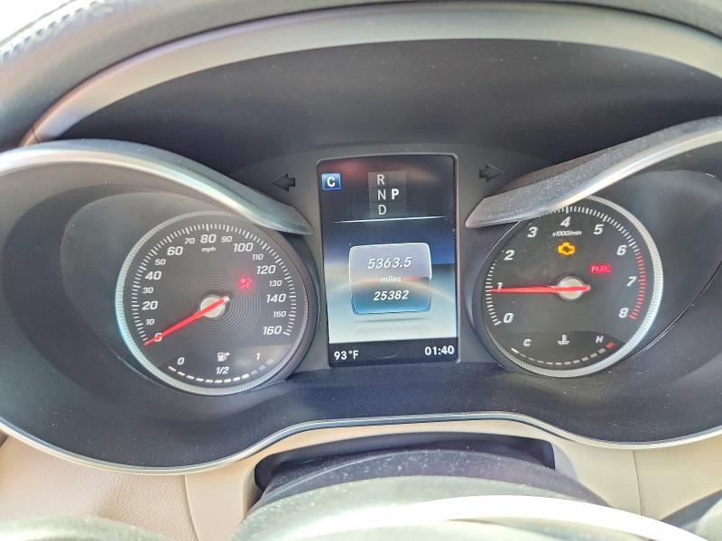 2019 Mercedes-benz Glc VIN WDC0G4KB3KF488632 COPART salvage auction — FRONT END, Ny - Mv-907A Salvage Certificate, sold $9,700 on 2026-08-14 (photo 9)