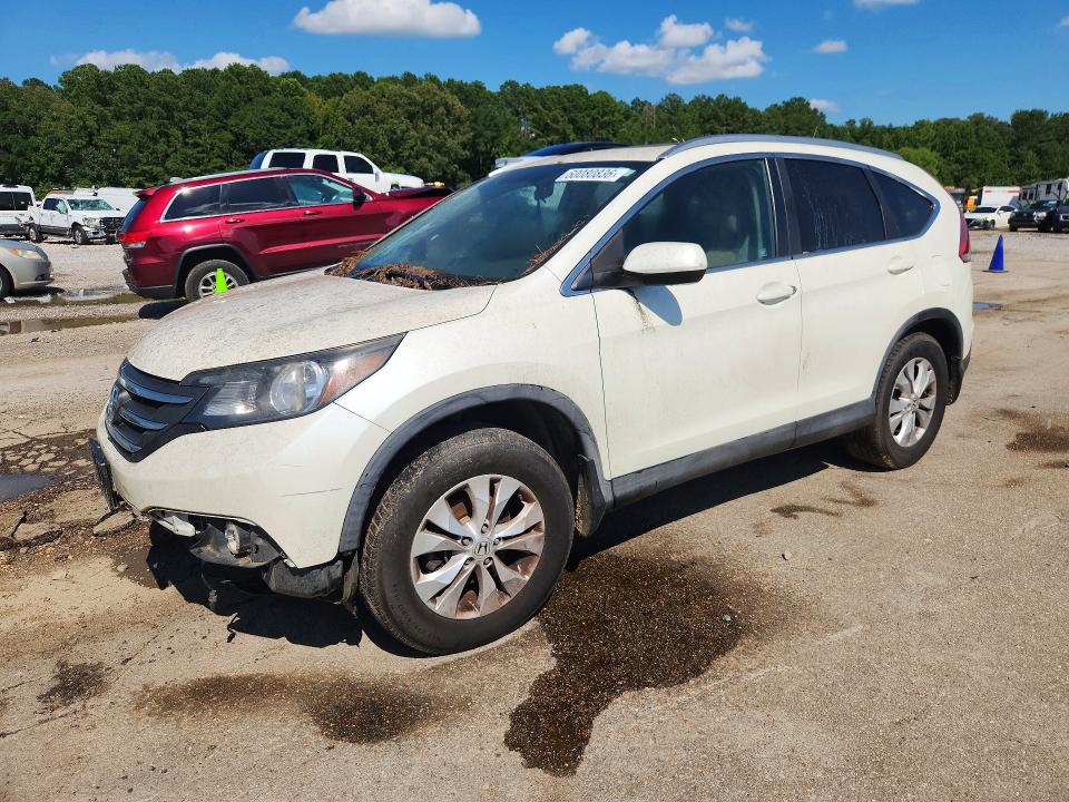 2012 Honda Cr-v VIN 5J6RM3H7XCL013981 COPART salvage auction — FRONT END, Ms - Certificate Of Title, sold $1,400 on 2026-07-31 (photo 1)